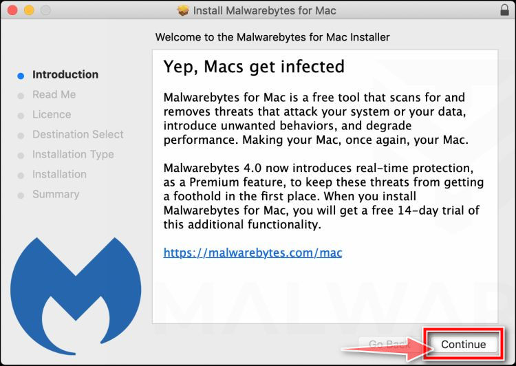 malwarebytes for mac history